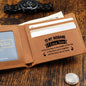 Leather Engraved Wallet TEST 1-25-23