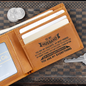 TEST - To My Husband Leather Wallet - TEST