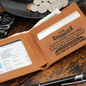 TEST - To My Husband Leather Wallet - TEST