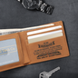 TEST - To My Husband Leather Wallet - TEST