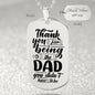 Testing Engraved DT - Thank you for being the Dad