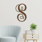 Fancy Initial Metal Sign with Upsell