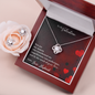 TESTING Love Knot Earring & Necklace Set