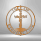Cross Tree Monogram Metal Art TEST 2.21.22