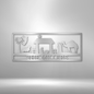 Nativity Monogram Metal Art TEST 2.22.22