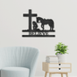 Kneeling Cowgirl Monogram TEST 2.22.22