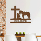Kneeling Cowgirl Monogram TEST 2.22.22