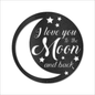 To the moon TEST metal art 4.15.22