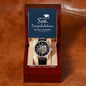 To Our Graduating Son - Openwork Watch