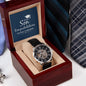 To Our Graduating Son - Openwork Watch