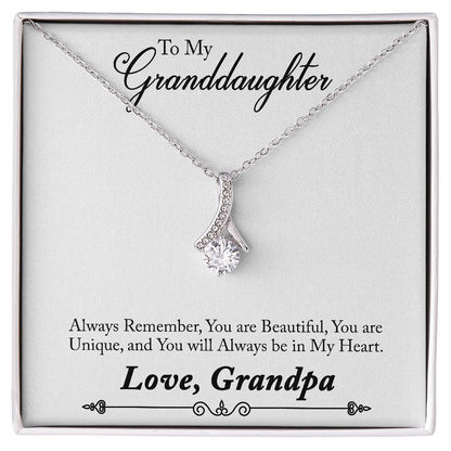 To My Granddaughter - Alluring Beauty