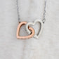 testing interlocking hearts