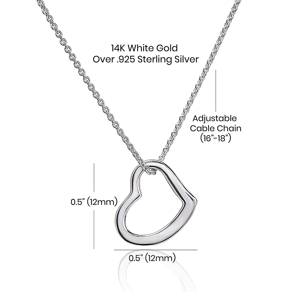 Delicate Heart Nurse Necklace