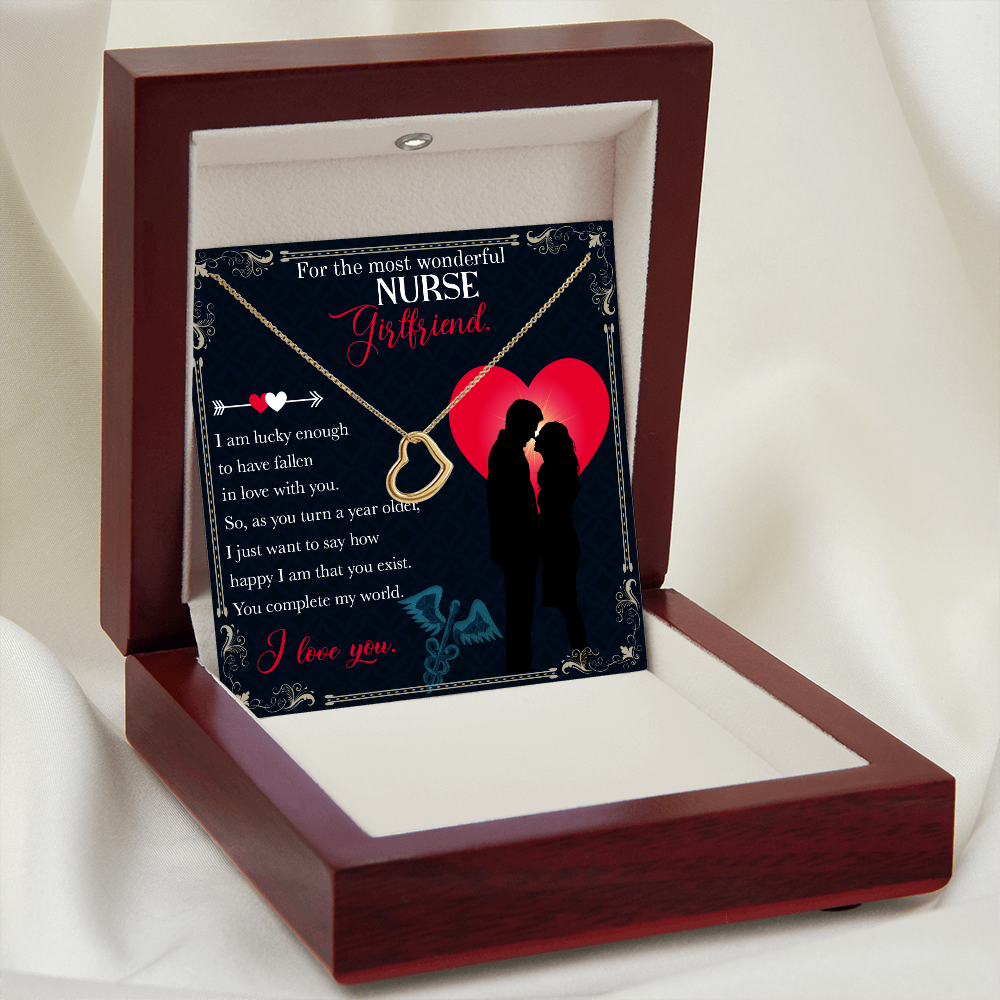 Delicate Heart Nurse Necklace