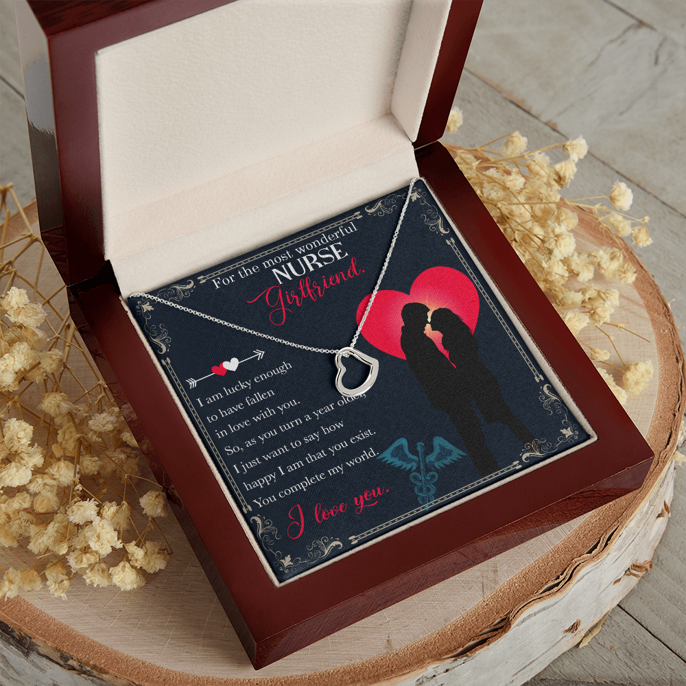 Delicate Heart Nurse Necklace