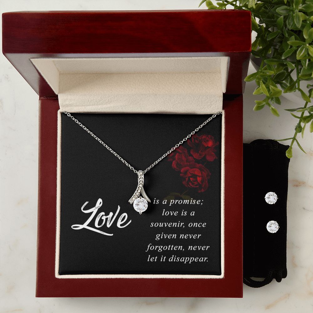 Alluring Beauty + CZ Earrings