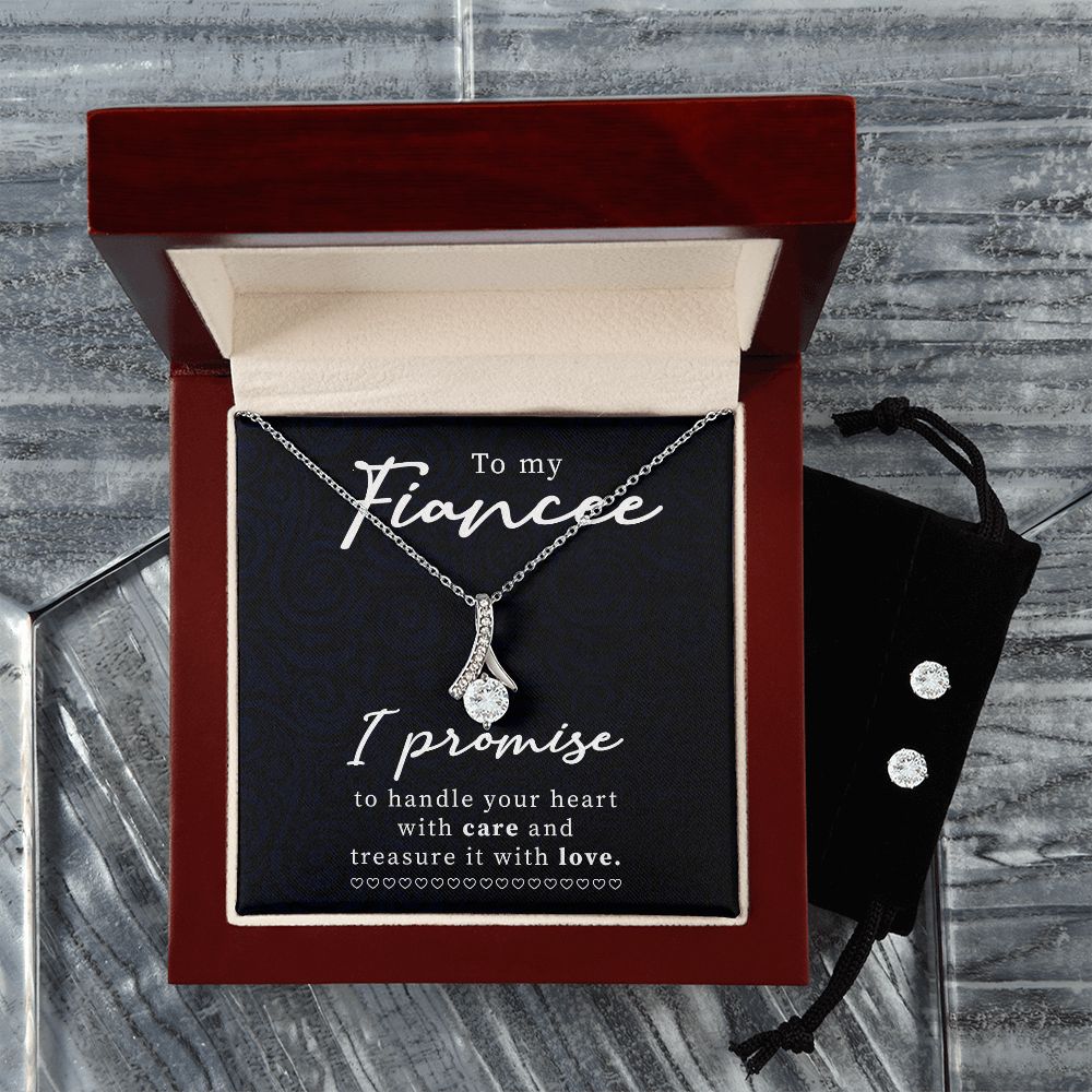 Alluring Beauty w/ Earrings Valentines Day