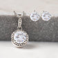 eternal hope + cz earrings 9.29
