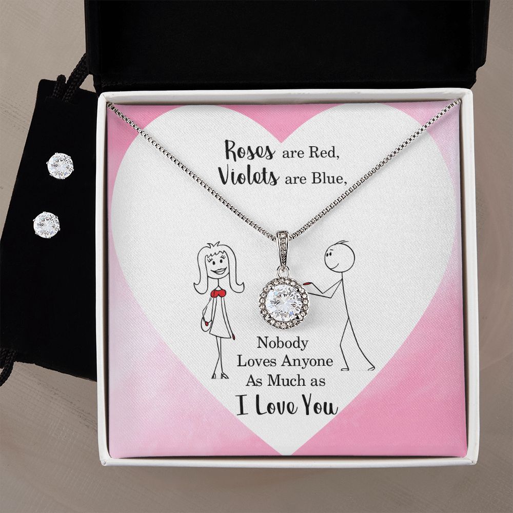 Eternal Hope Necklace + Earrings