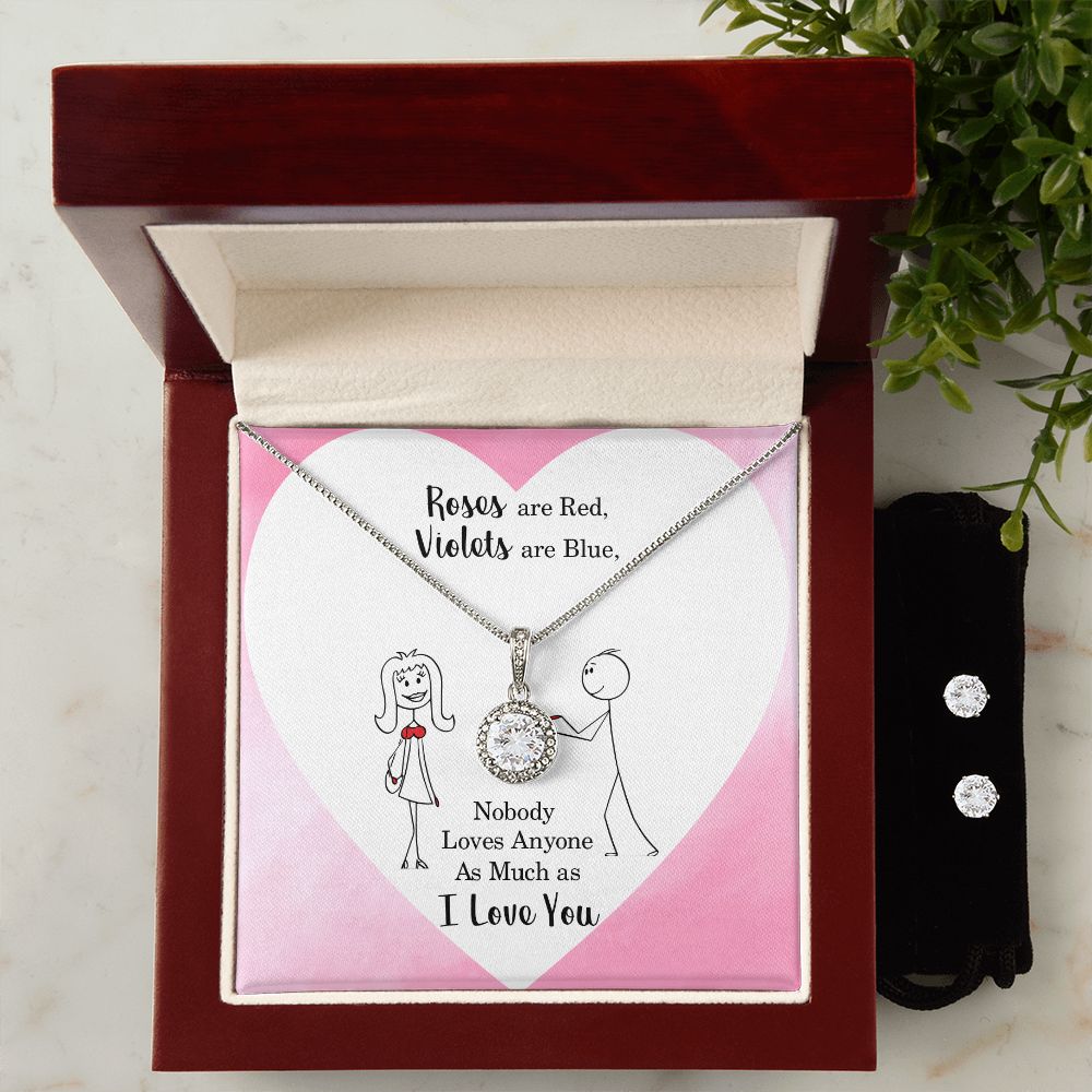 Eternal Hope Necklace + Earrings