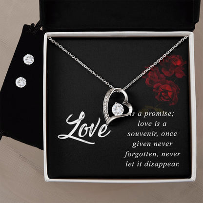 Forever Love + CZ earrings 9.29