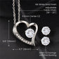 Testing Forever Love + CZ earrings 9.19.22