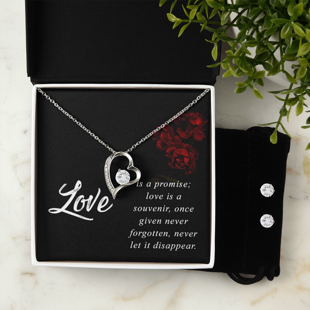 Forever Love + CZ earrings 9.29