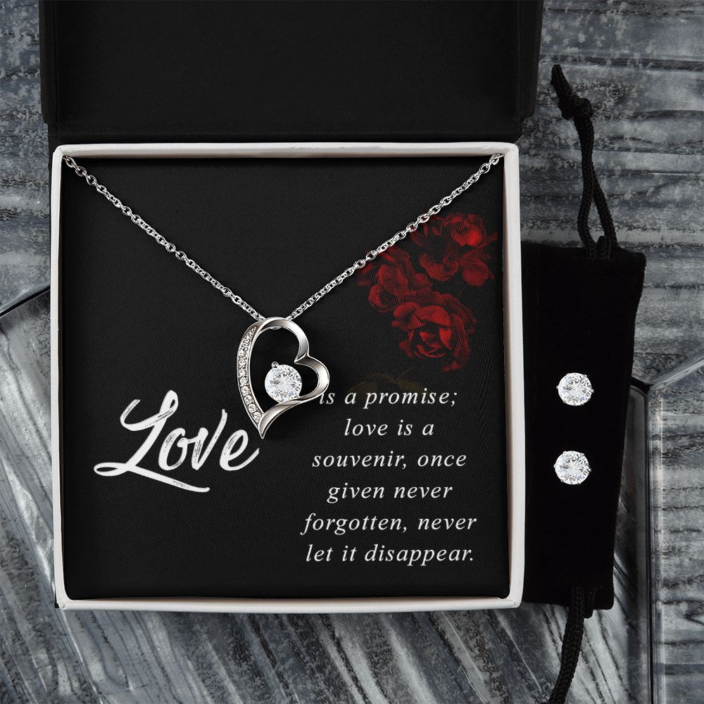 Forever Love + CZ earrings 9.29