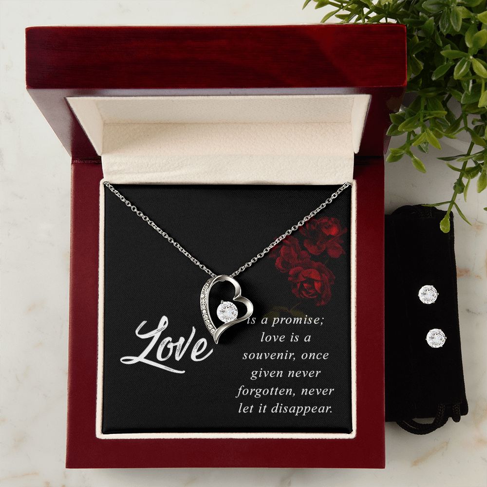 Forever Love + CZ earrings 9.29