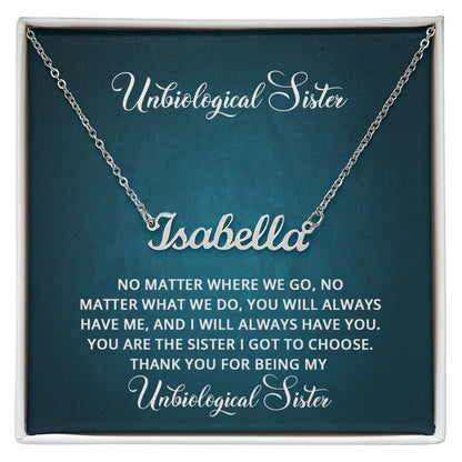 Testing Name Necklace 11.21.22 + MC