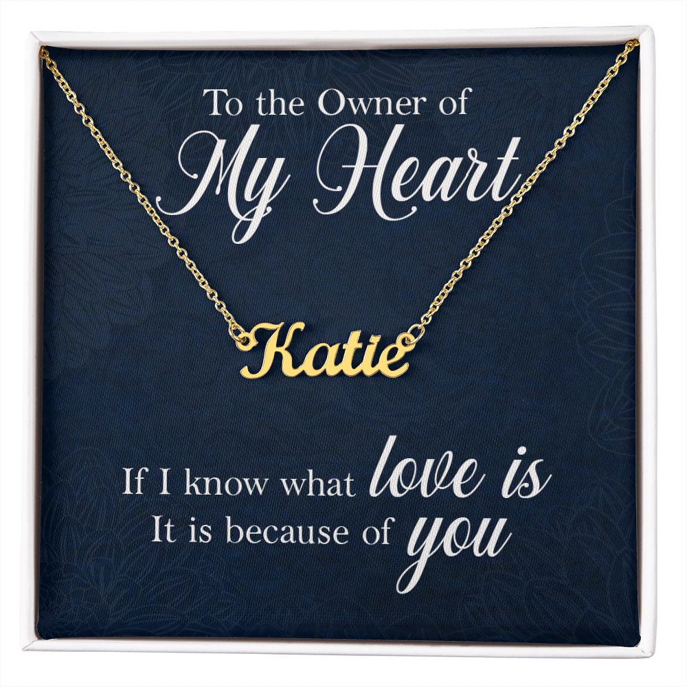 NAME NECKLACE V-DAY