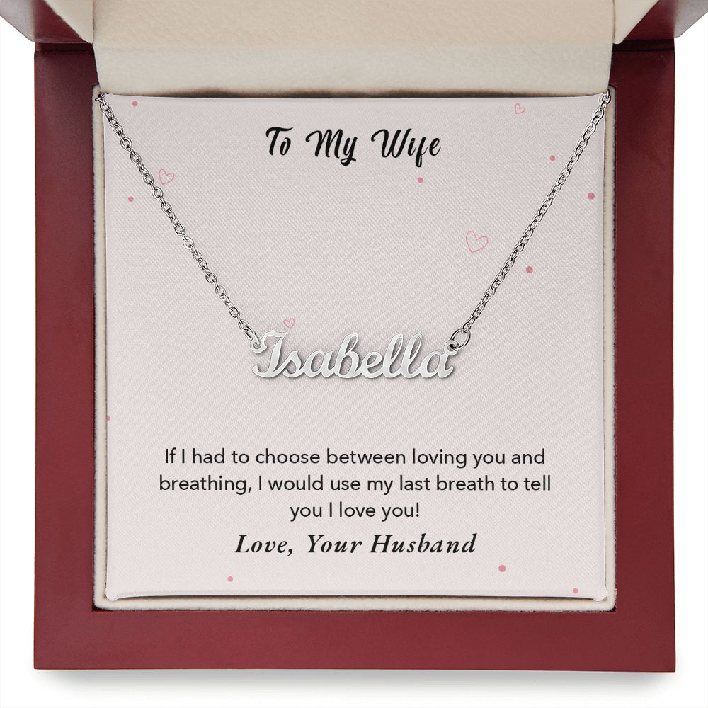 Testing Name Necklace Script Updates 2.22.23