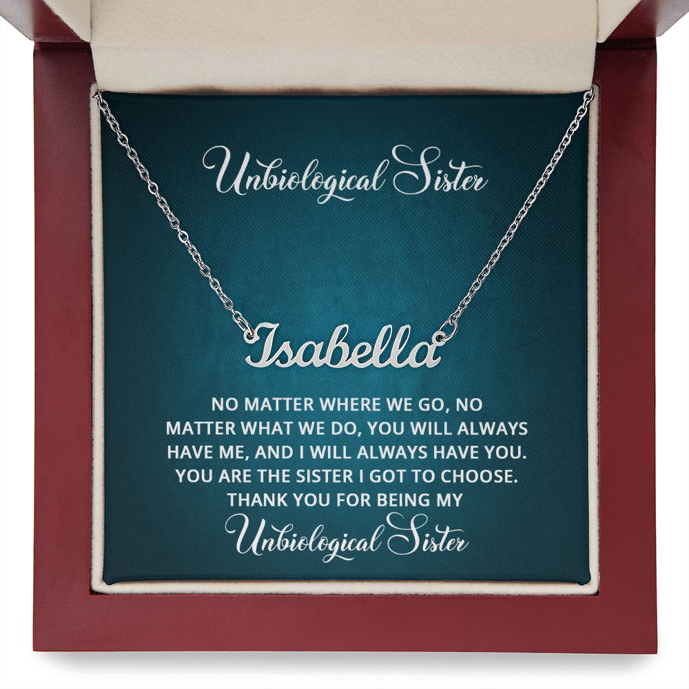 Testing Name Necklace 11.21.22 + MC