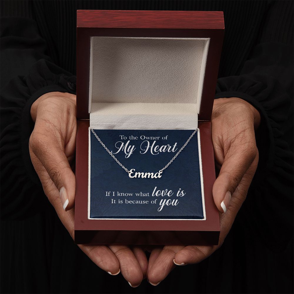 NAME NECKLACE V-DAY