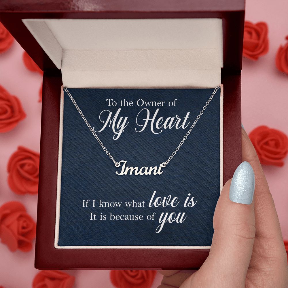 NAME NECKLACE V-DAY