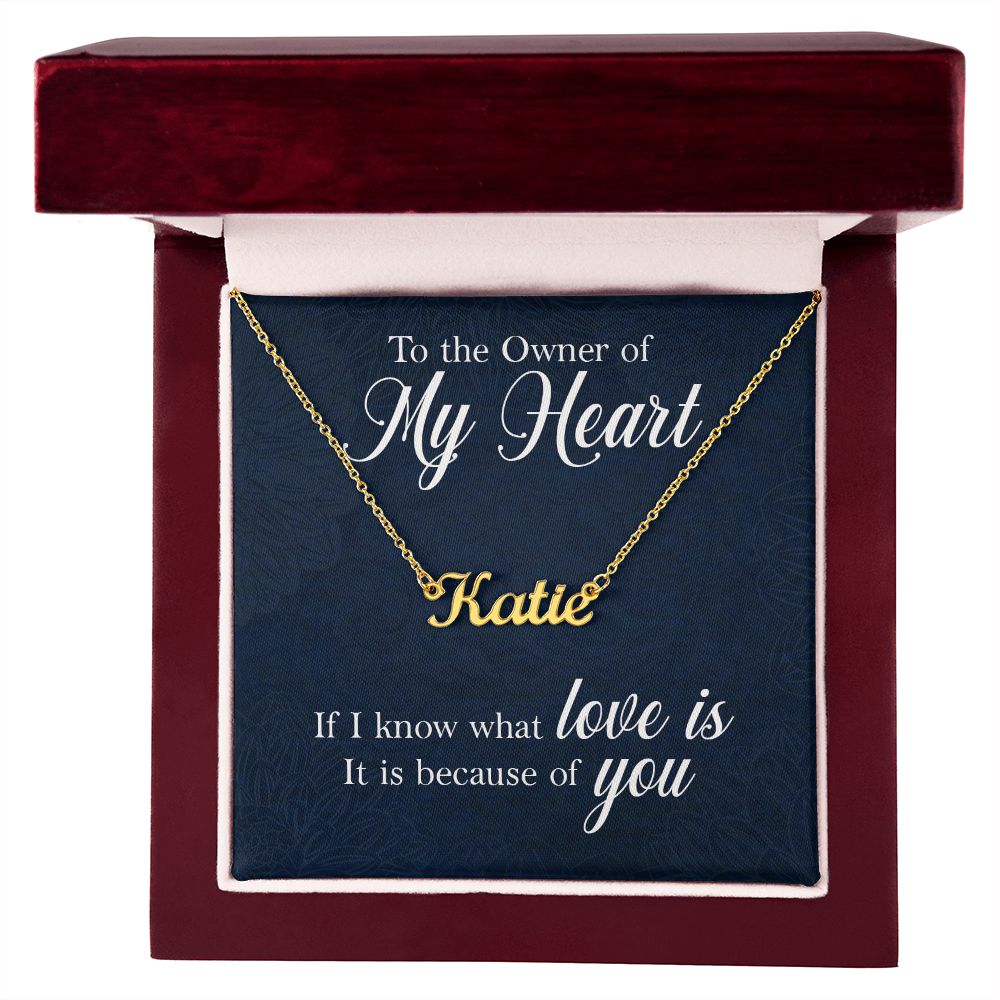 NAME NECKLACE V-DAY