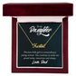 To My Daughter Love Dad Name Necklace