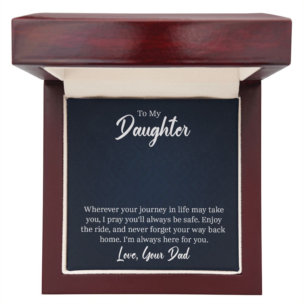 Name Necklace - To My Daughter