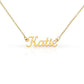 Testing Gold Name Necklace (no MC)