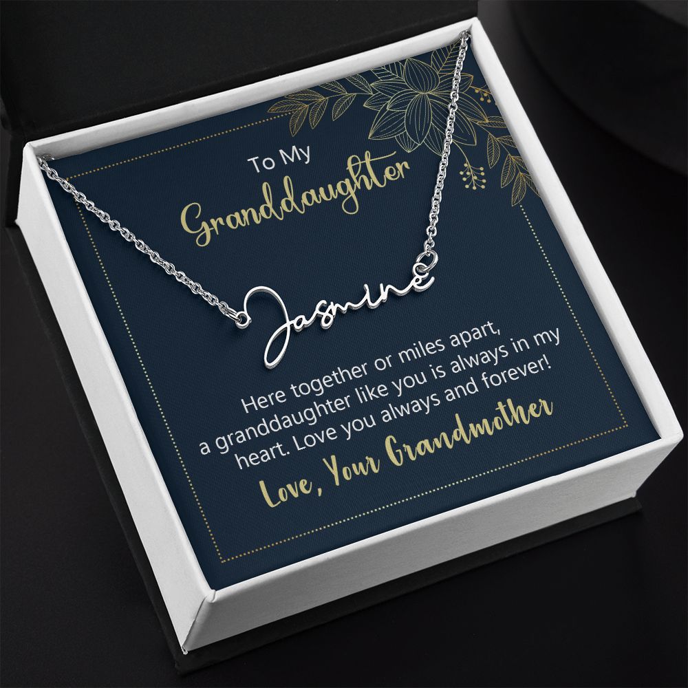 Testing Signature Name Necklace 2.23.22