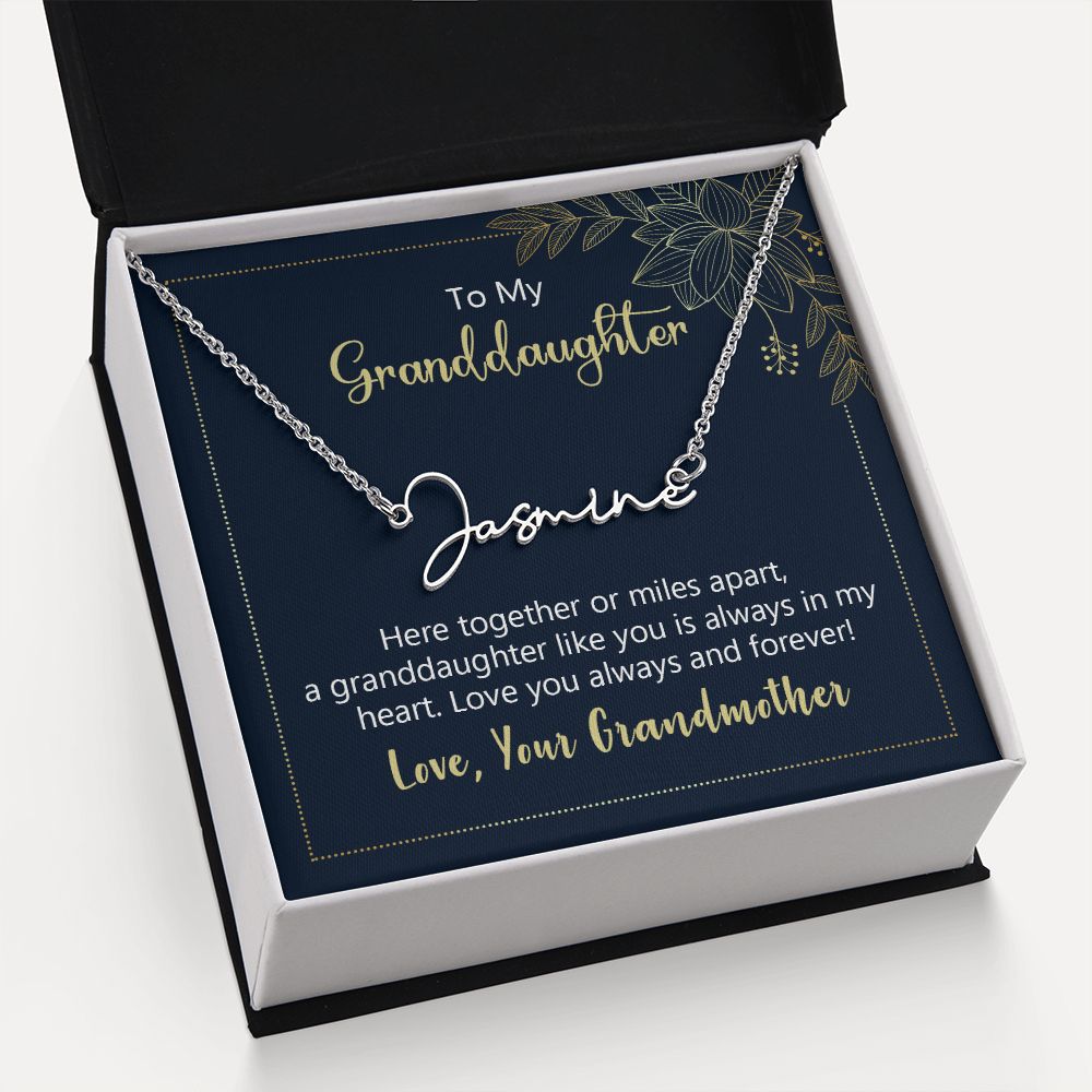 Testing Signature Name Necklace 2.23.22