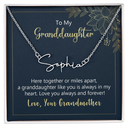 Testing Signature Name Necklace 2.23.22
