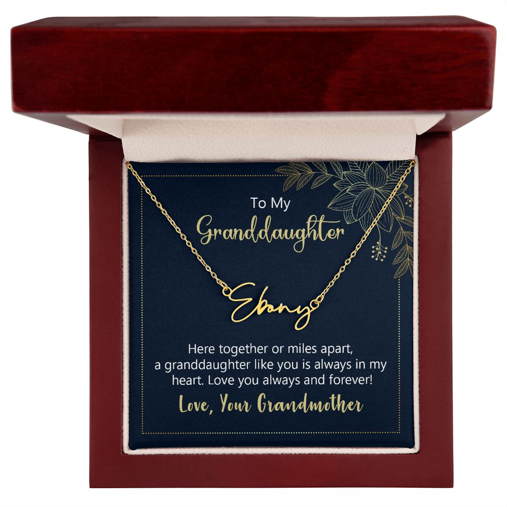 Testing Signature Name Necklace 2.23.22