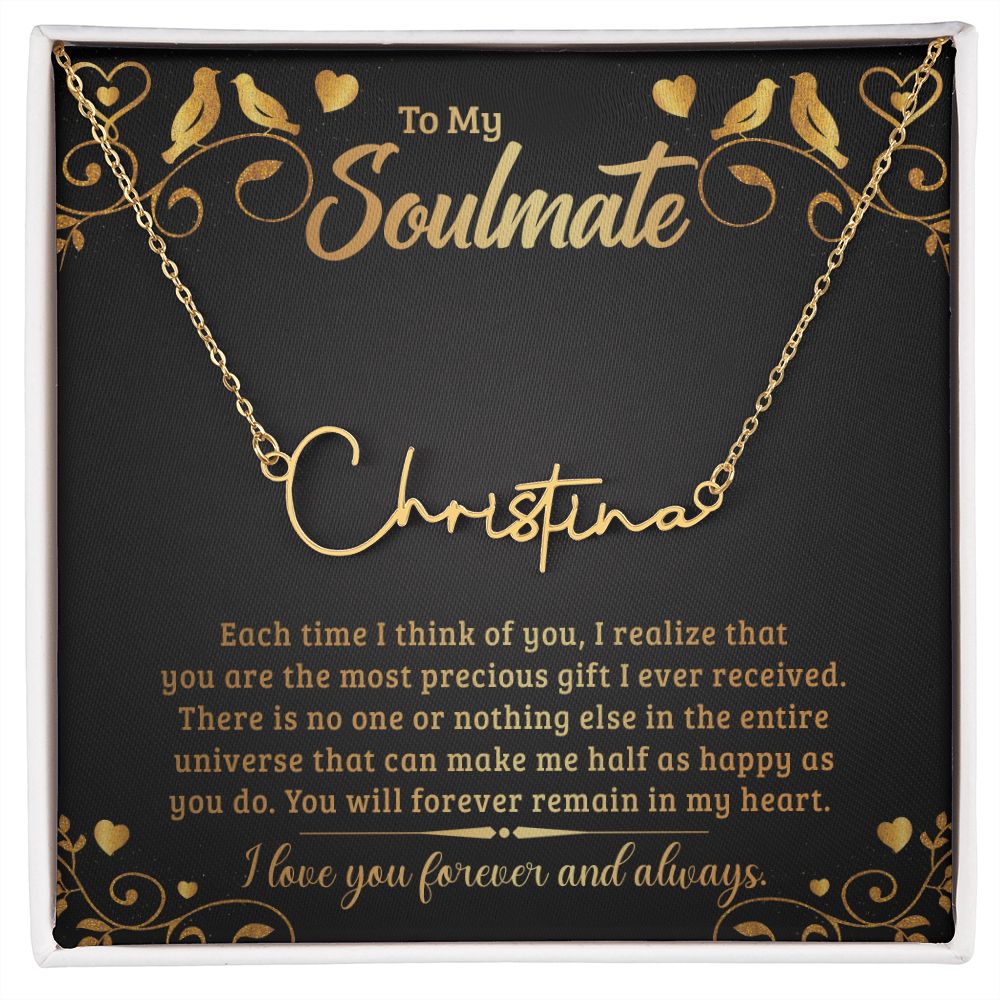Final Test Signature Name Necklace 2.23.23