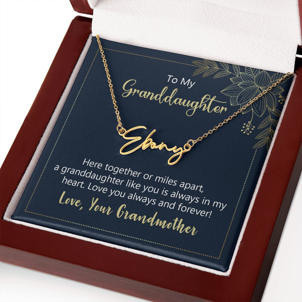 Testing Signature Name Necklace 2.23.22
