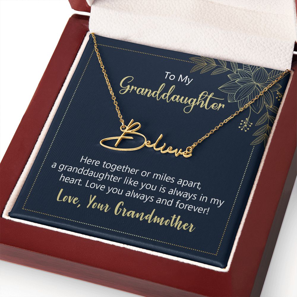 Testing Signature Name Necklace 2.23.22