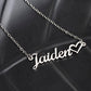 Testing Heart Name Necklace 3.28
