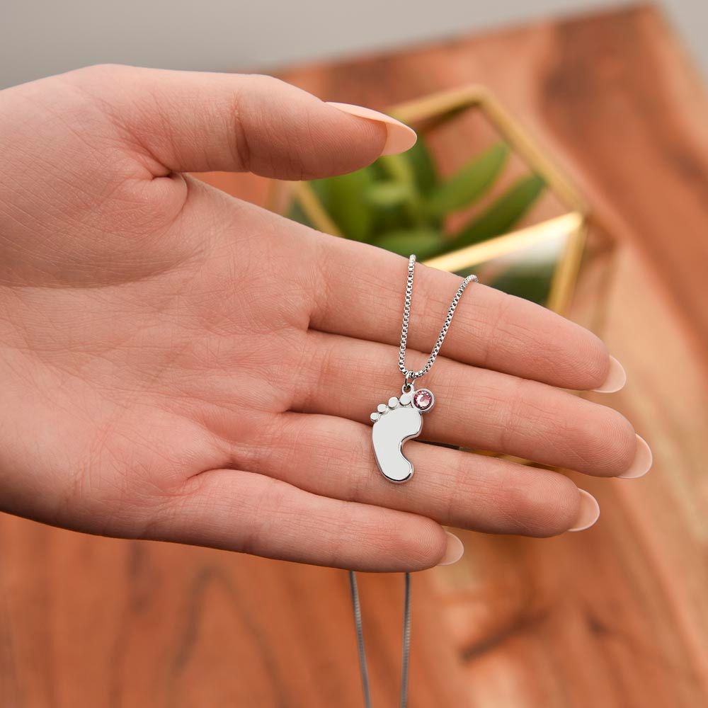 Testing foot necklace no mc