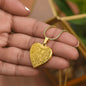 testing engraved heart design