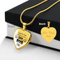 Testing Engraved Heart - Love Mom Paw Prints